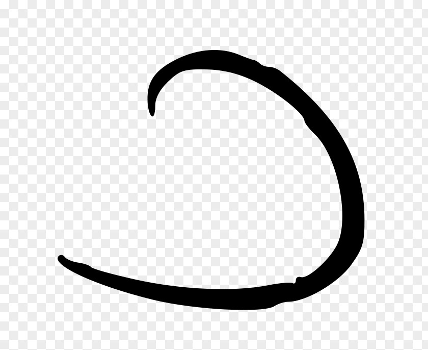 Blackandwhite Symbol Letter C PNG