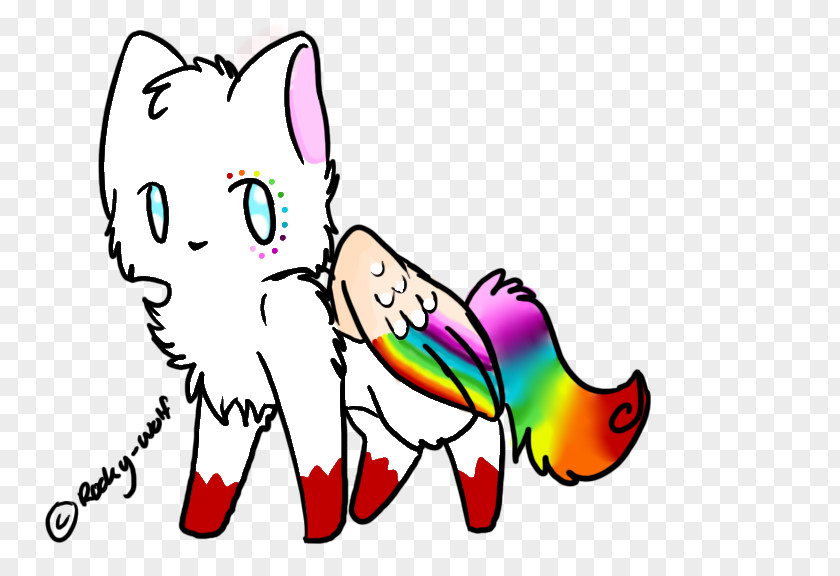 Cat Whiskers Line Art Gray Wolf Rainbow Dash PNG