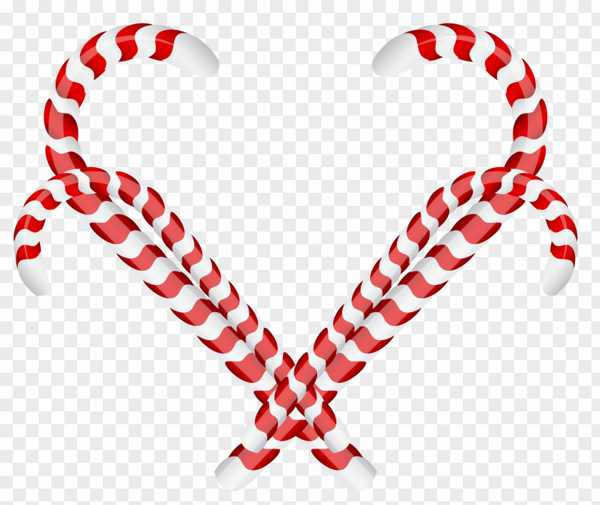 Chain Candy Cane Stick Lollipop Christmas Clip Art PNG