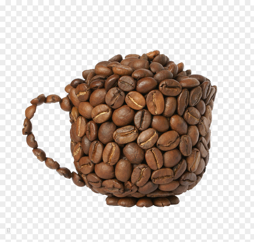 Creative Coffee Beans Photos Arabica Cafe Jamaican Blue Mountain Instant PNG