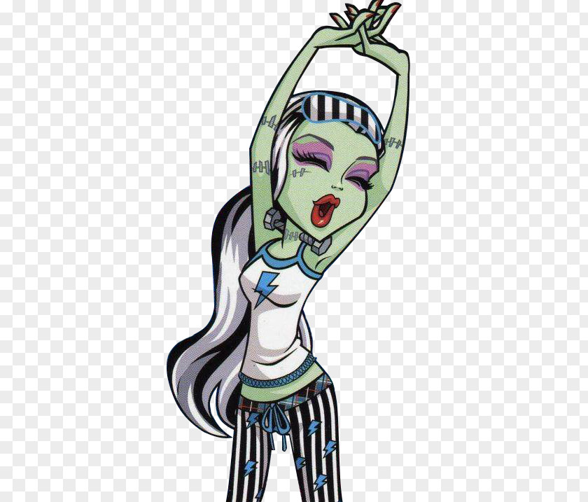 Doll Frankie Stein Monster High Ever After Barbie PNG