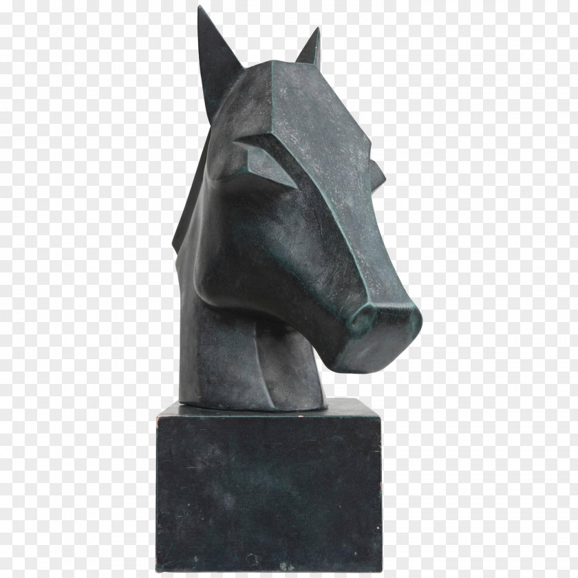 Horse Statue Snout Bust PNG