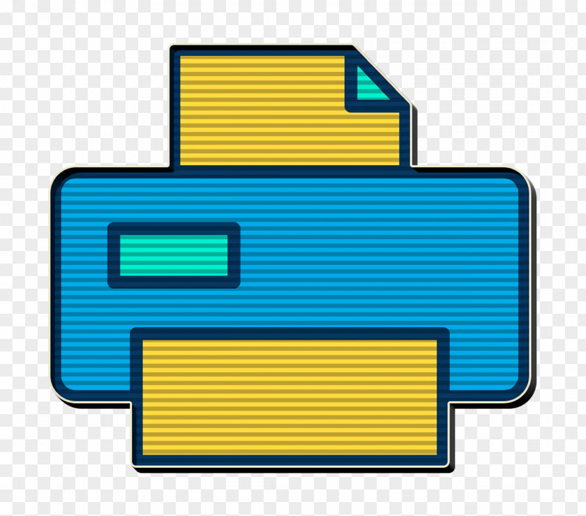 School Icon Print Printer PNG