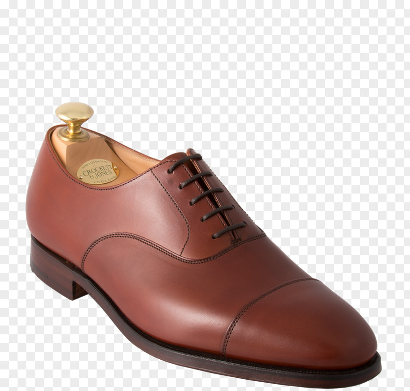 Chestnut Crockett & Jones Oxford Shoe Calf Boot PNG