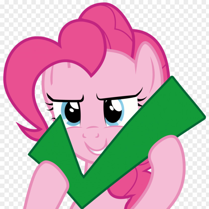 Pie Pinkie Check Mark Applejack Clip Art PNG