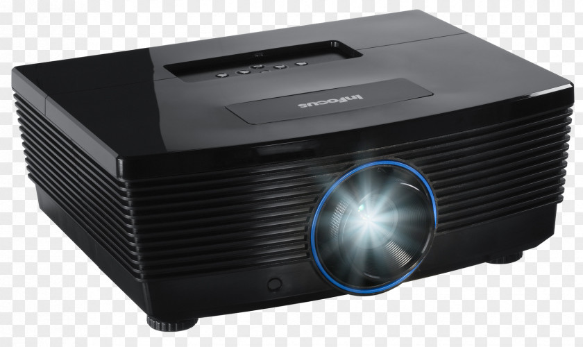 Projector Multimedia Projectors Digital Light Processing InFocus 1080p PNG