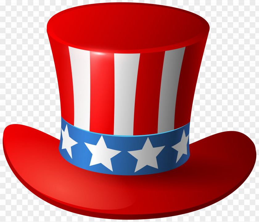 Uncle Sam Hat Independence Day Clip Art PNG