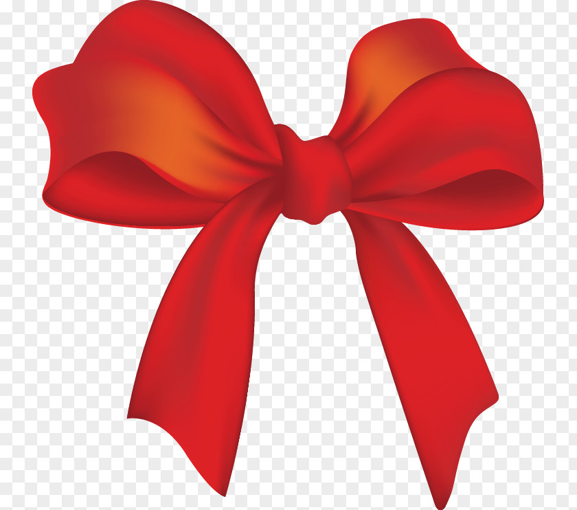 Bow Red Ribbon Shoelace Knot PNG