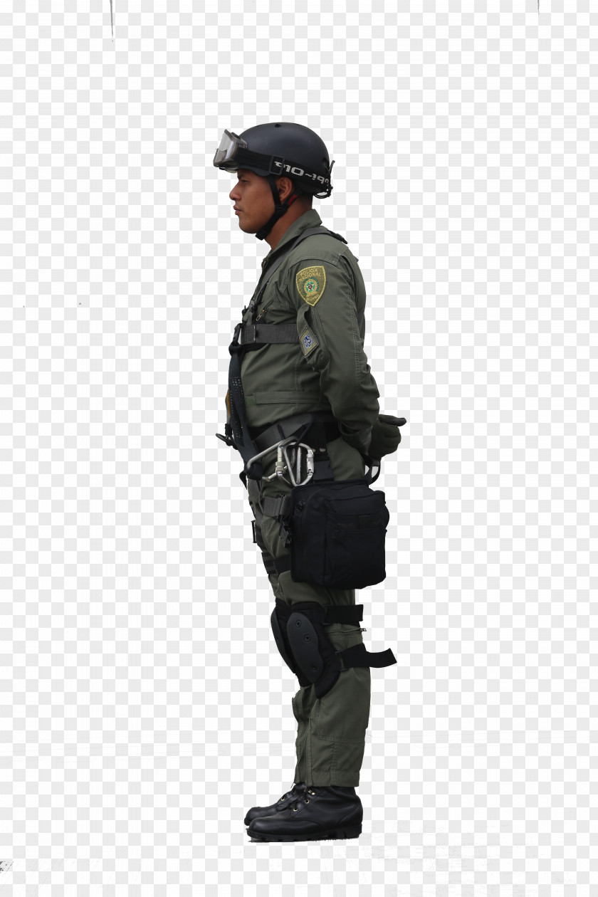 Soldier National Police Corps Military Uniform PNG