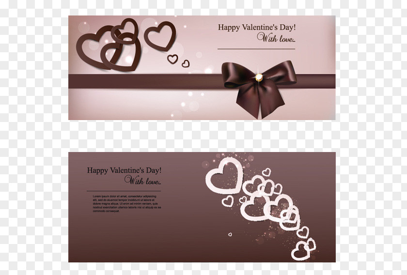 Vintage Valentine's Day Labels Greeting Card Valentines Adobe Illustrator PNG