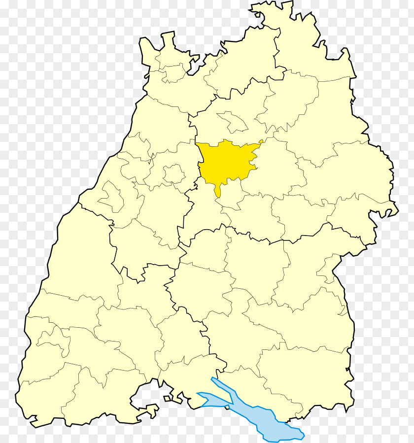 Baden-Baden Stuttgart States Of Germany Grand Duchy Baden Map PNG