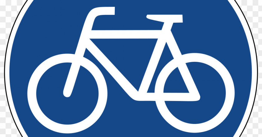 Bike Lane Long-distance Cycling Route Germany Bicycle Traffic Sign PNG