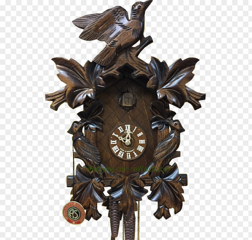 Clock Cuckoo Black Forest Movement Battery PNG