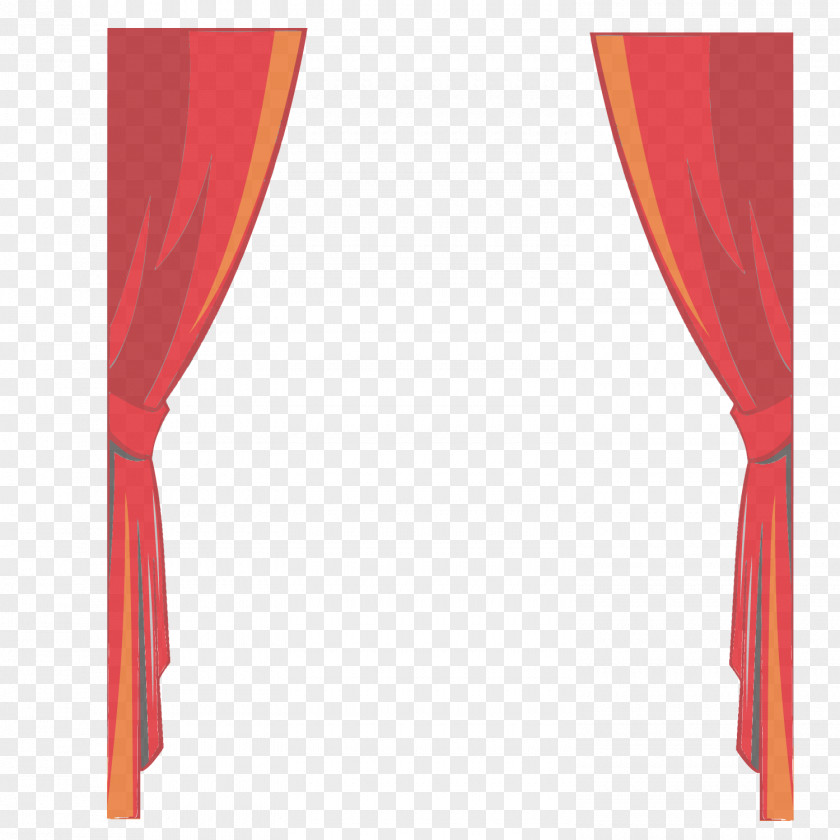 Fine Curtains Download Cartoon Stage Red PNG