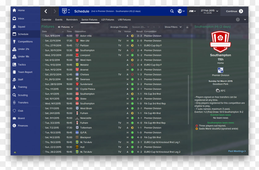 Football Shoot Gibraltar Premier Division Manager 2017 2018 Screenshot Lincoln Red Imps F.C. PNG