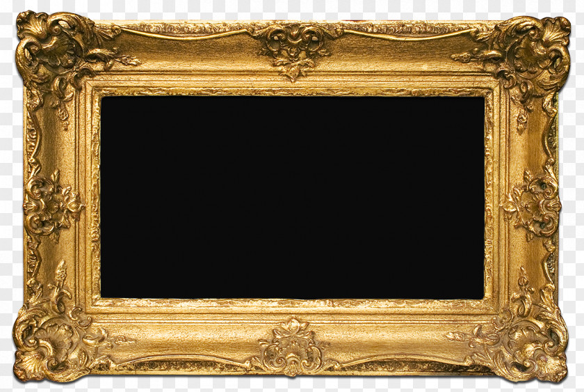 Free Frame Gold Download Picture Frames Decorative Arts PNG