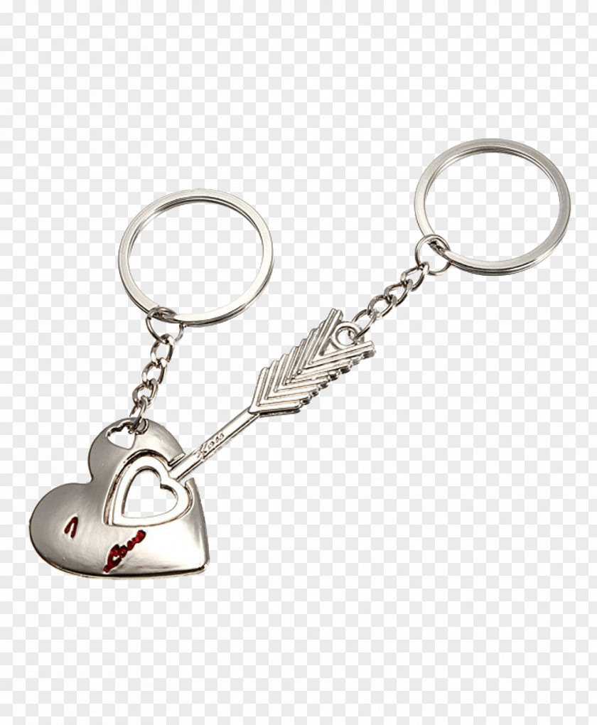 Gift Key Chains Love Couple Fob PNG