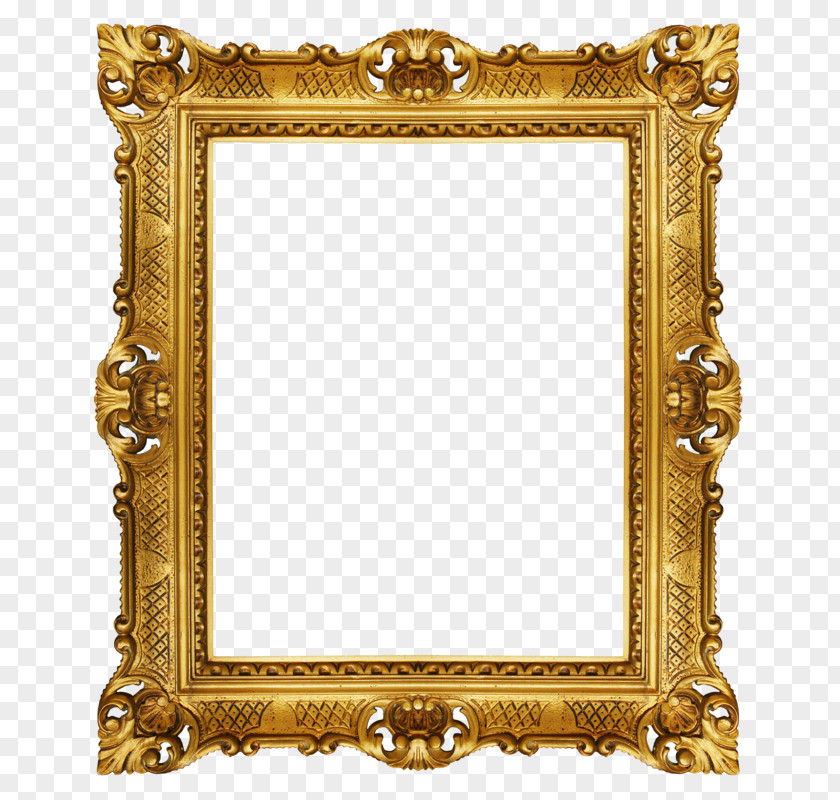 Gold Frame Window Picture Stock Photography Royalty-free PNG