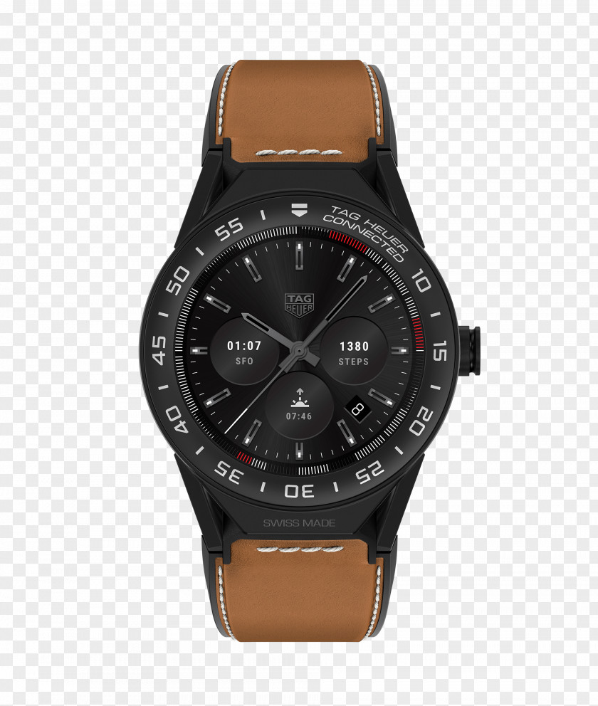 Luxury Border TAG Heuer Connected Smartwatch Jewellery PNG
