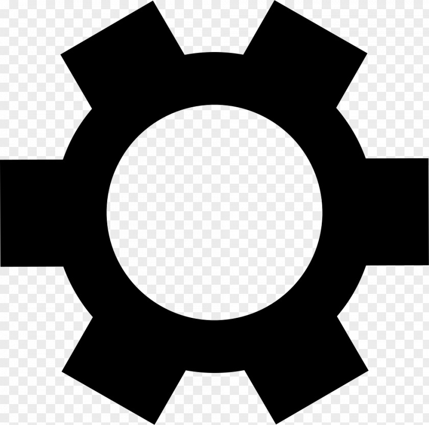 Symbol Gear Shape PNG