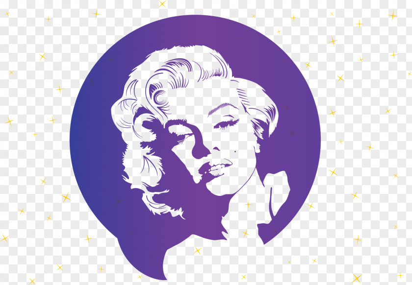 Vector Beautiful Marilyn Monroe White Dress Of Black And Clip Art PNG