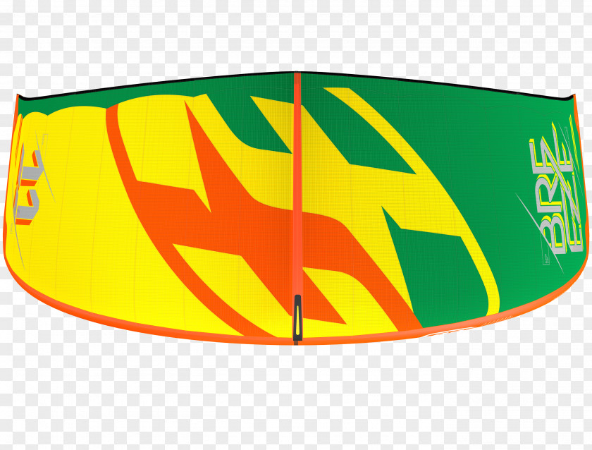Yellow Kite Wind Wave Foil Kitesurfing Vague Et Vent PNG