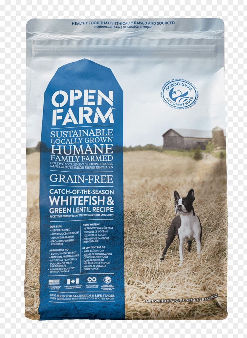 Dog Food Whitefish Farm PNG