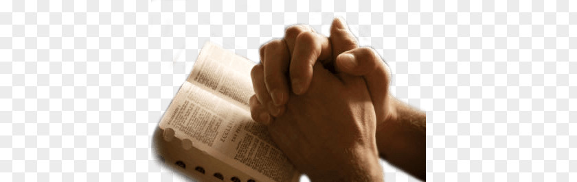 Hands Praying On Bible PNG on Bible, person's hand book clipart PNG