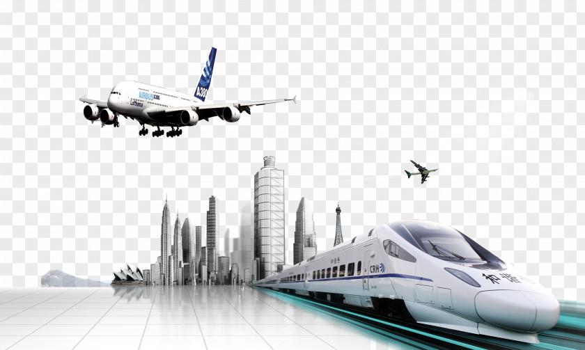 HighSpeed Rail Aircraft Book Report Template Cute Rabbit Journal Review PNG