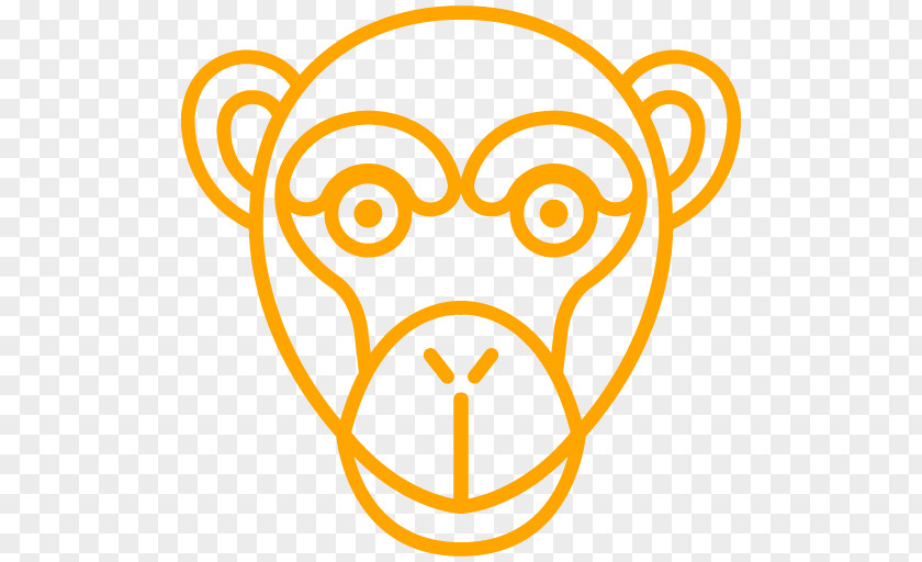 Monkey Mind Symbol Clip Art PNG