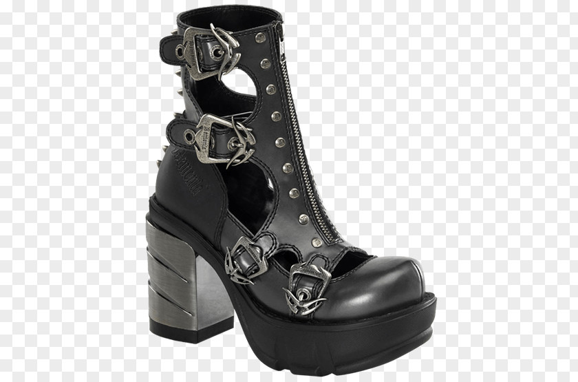 Boot High-heeled Shoe Punk Rock Clothing PNG