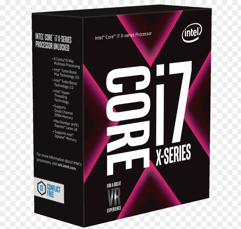 Intel LGA 2066 X299 Core I7 PNG