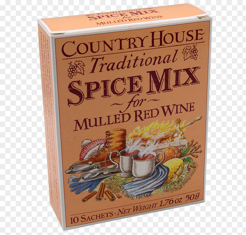 Mulled Wine Mulling Spices Sachet PNG