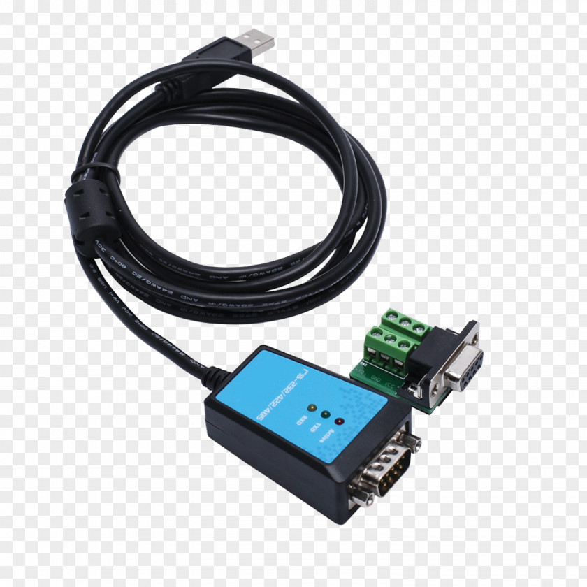 USB Serial Cable Adapter Port RS-232 PNG