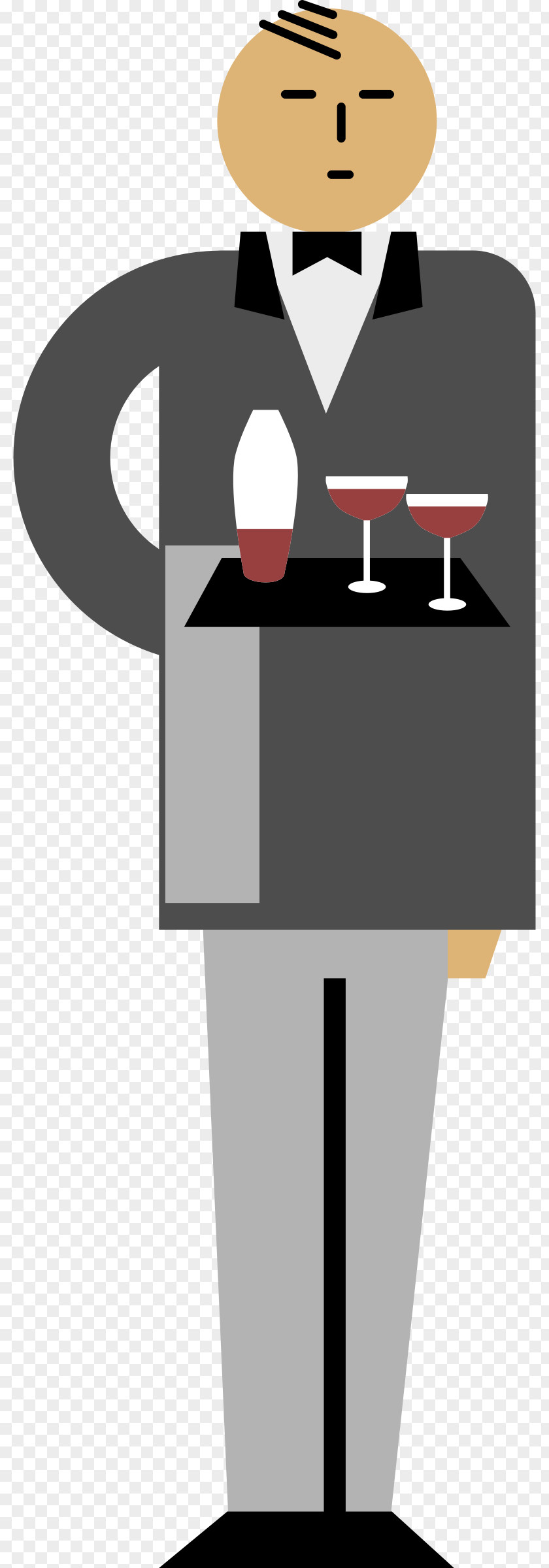 Win Wine Waiter Clip Art PNG