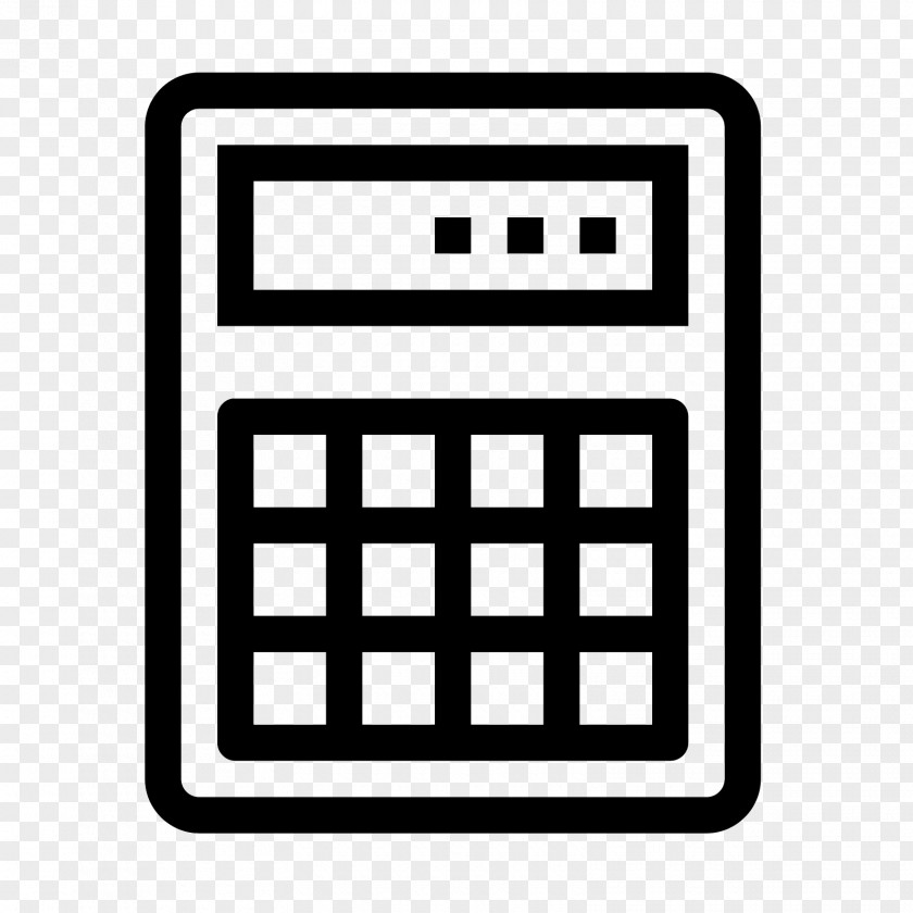 Calculator Icon Money Clip Art PNG