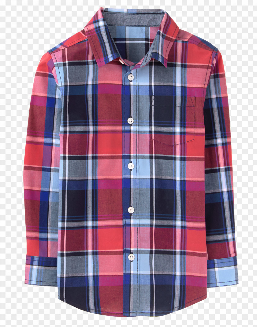 Dress Shirt Tartan Check Full Plaid PNG