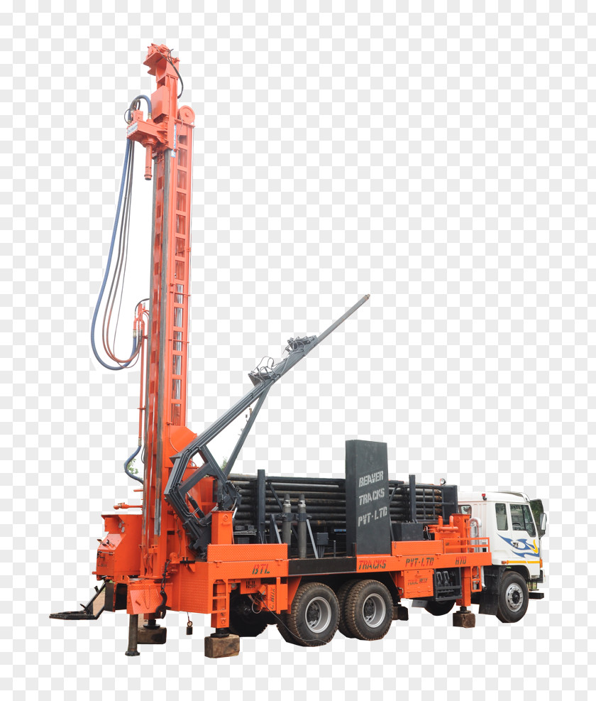 Drilling Rig Down-the-hole Drill Augers Machine PNG