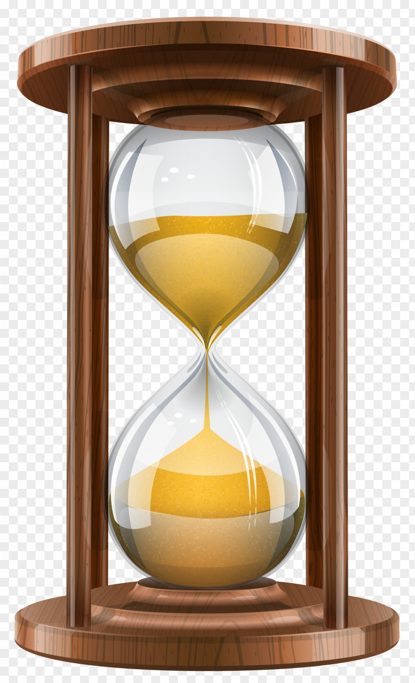 Hourglass Clock Timer Clip Art PNG