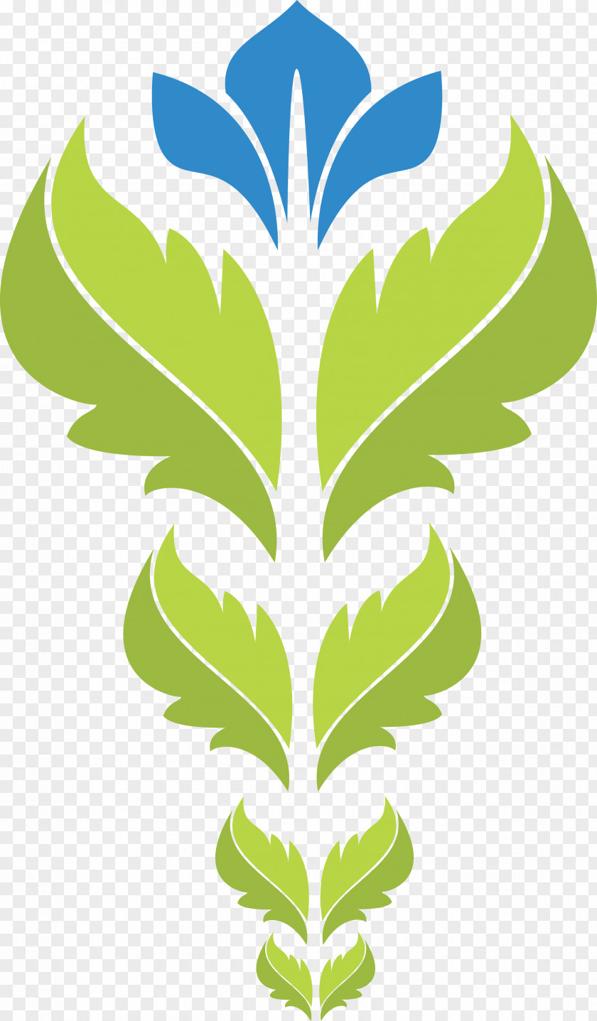 Leaf Pattern Flower Symbol Clip Art PNG