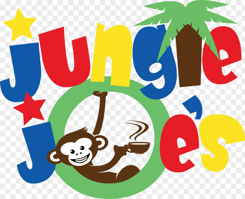 Mound Jungle Joe's McKinney Cafe Logo Graphic Design PNG