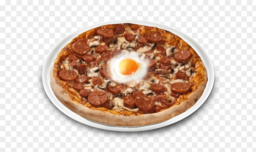 Pizza California-style Sicilian Full Breakfast Merguez PNG