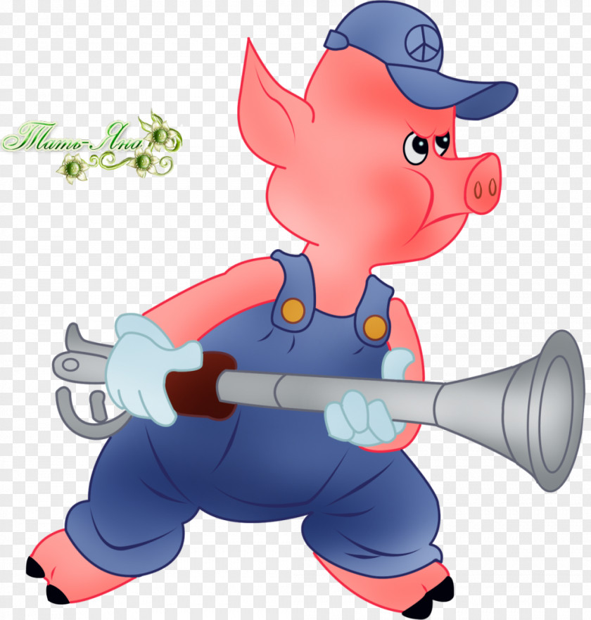 The Three Little Pigs Fairy Tale Clip Art PNG