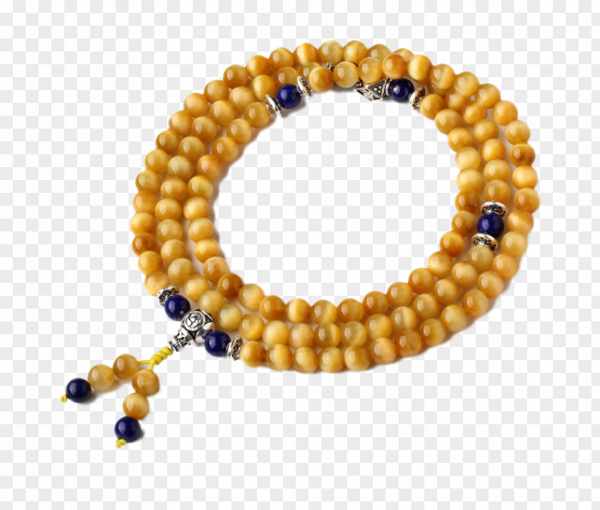 Tokai Family Tiger Eye Prayer Beads 108 Buddhist Tigers PNG