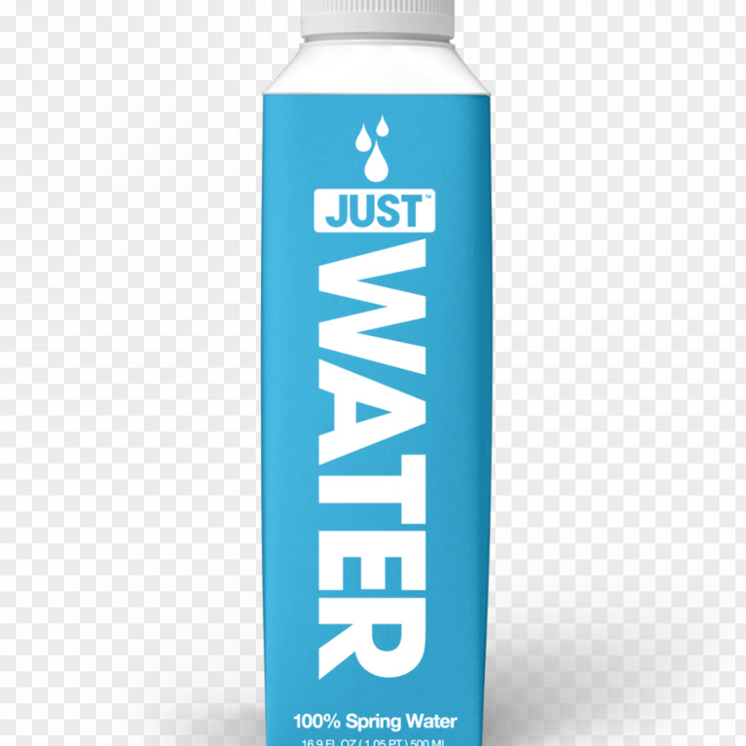 Water JUST Bottled Drink PNG