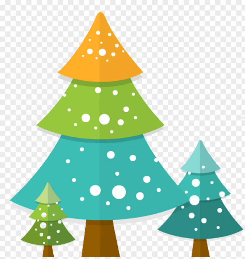 Winter Trees Christmas Tree Clip Art PNG