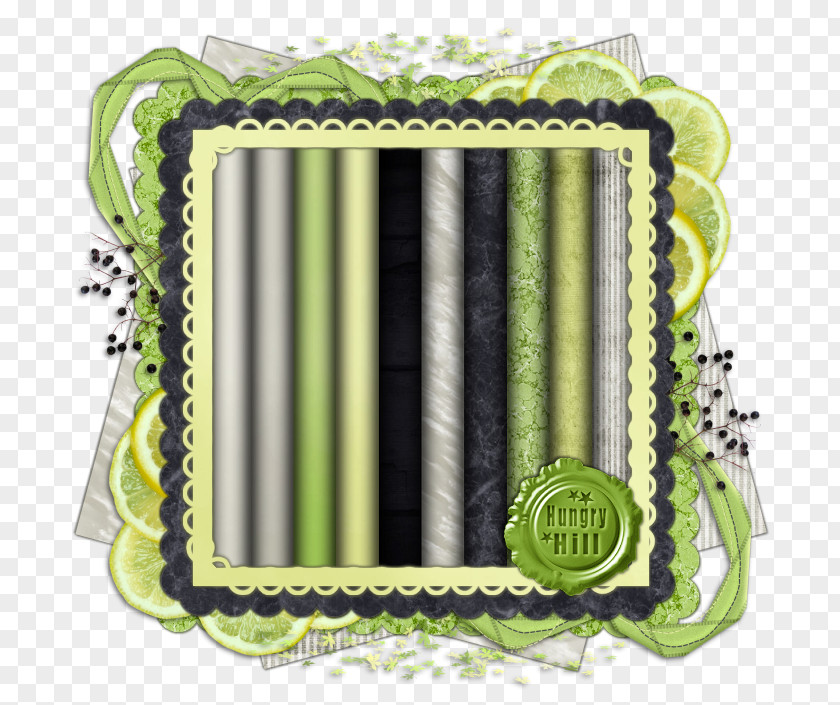 Brain Storm Green Rectangle PNG