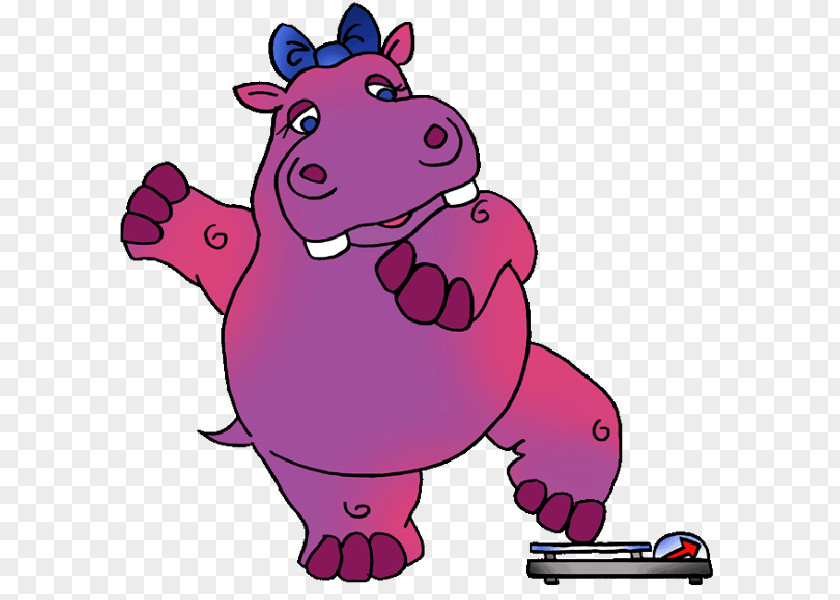 Hippo Cartoon Hippopotamus Exercise Clip Art PNG
