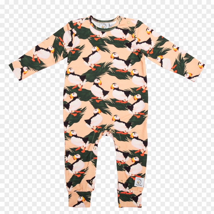 Long-sleeved T-shirt Pajamas Romper Suit Pants PNG