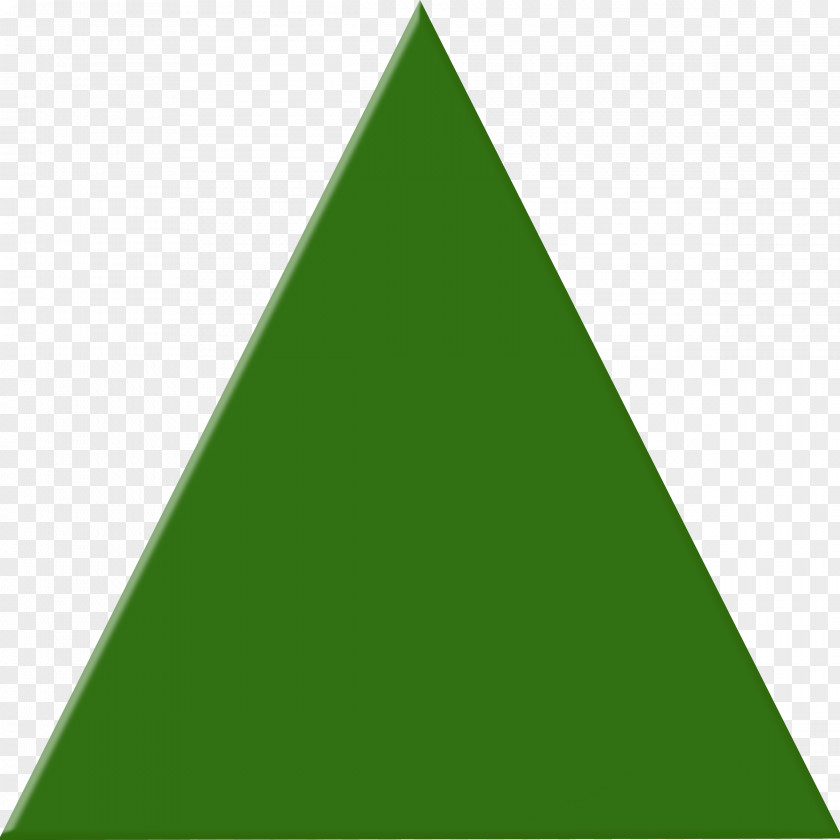 Triangle Photos Green Pattern PNG